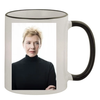 Annette Bening 11oz Colored Rim & Handle Mug