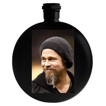 Brad Pitt Round Flask