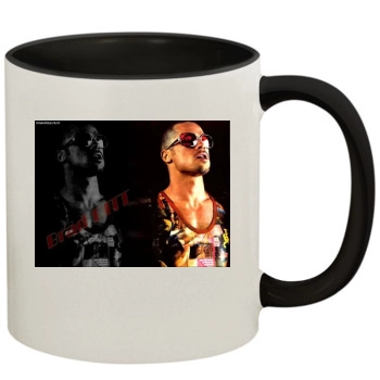 Brad Pitt 11oz Colored Inner & Handle Mug