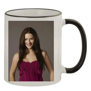 Bridget Regan 11oz Colored Rim & Handle Mug