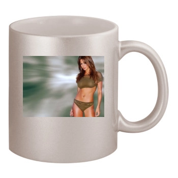 Brooke Burke 11oz Metallic Silver Mug