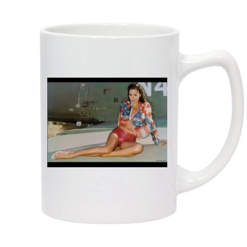 Brooke Burke 14oz White Statesman Mug