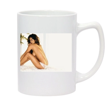 Brooke Burke 14oz White Statesman Mug