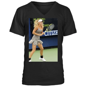 Caroline Wozniacki Men's V-Neck T-Shirt