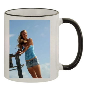 Caroline Wozniacki 11oz Colored Rim & Handle Mug