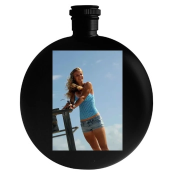 Caroline Wozniacki Round Flask