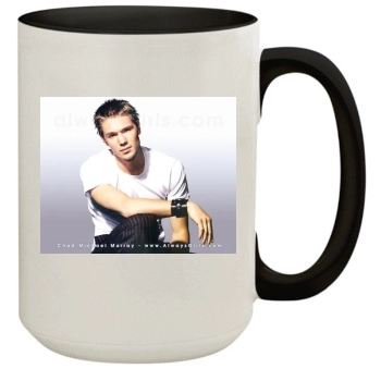 Chad Michael Murray 15oz Colored Inner & Handle Mug