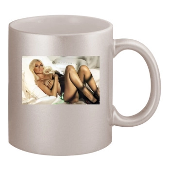 Christina Milian 11oz Metallic Silver Mug