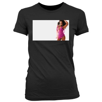 Christina Milian Women's Junior Cut Crewneck T-Shirt