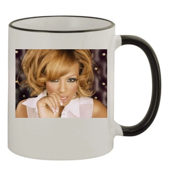 Christina Milian 11oz Colored Rim & Handle Mug