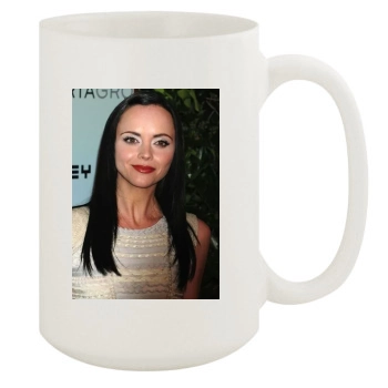 Christina Ricci 15oz White Mug