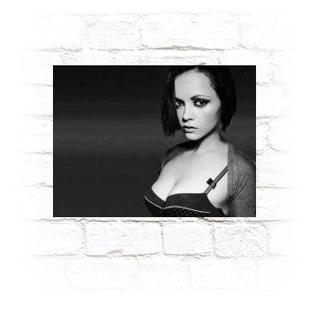 Christina Ricci Metal Wall Art