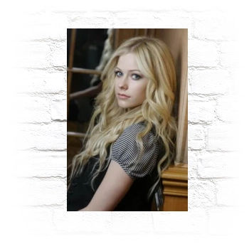 Avril Lavigne Metal Wall Art