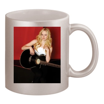 Avril Lavigne 11oz Metallic Silver Mug