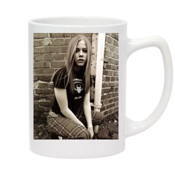 Avril Lavigne 14oz White Statesman Mug