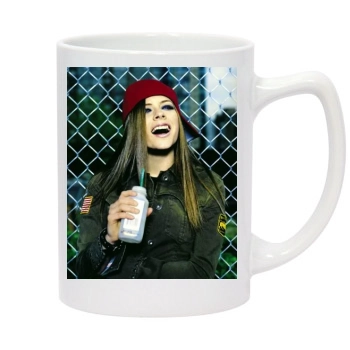 Avril Lavigne 14oz White Statesman Mug