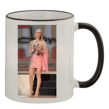 Claire Danes 11oz Colored Rim & Handle Mug