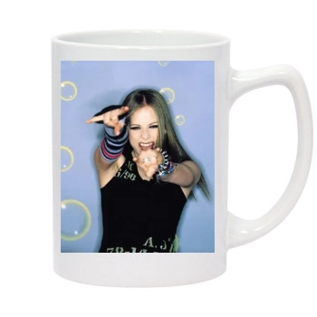 Avril Lavigne 14oz White Statesman Mug