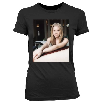 Avril Lavigne Women's Junior Cut Crewneck T-Shirt