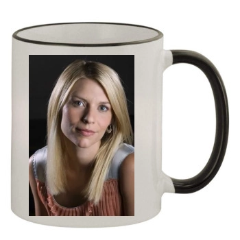 Claire Danes 11oz Colored Rim & Handle Mug