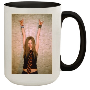 Avril Lavigne 15oz Colored Inner & Handle Mug