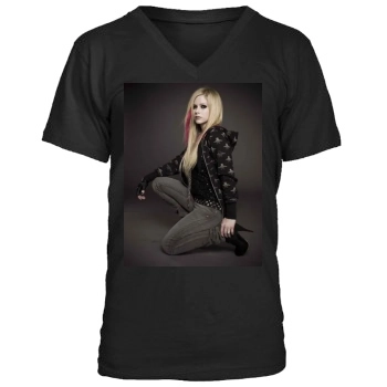 Avril Lavigne Men's V-Neck T-Shirt