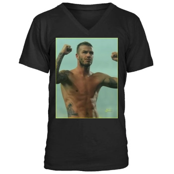 David Beckham Men's V-Neck T-Shirt