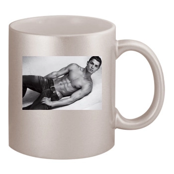 Cristiano Ronaldo 11oz Metallic Silver Mug