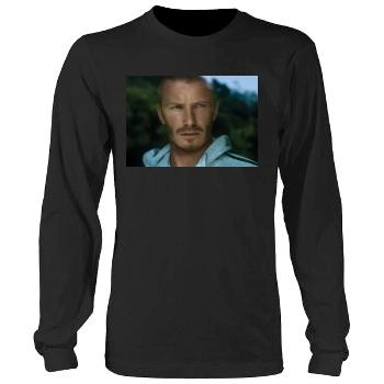 David Beckham Men's Heavy Long Sleeve TShirt