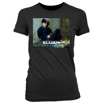 Elijah Wood Women's Junior Cut Crewneck T-Shirt