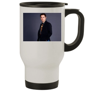 Elijah Wood Stainless Steel Travel Mug