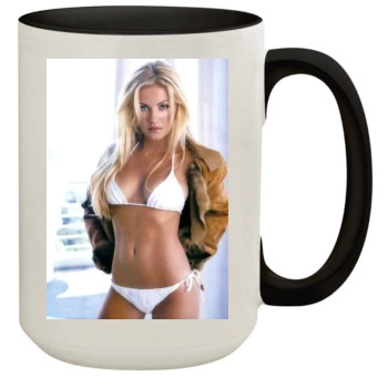 Elisha Cuthbert 15oz Colored Inner & Handle Mug