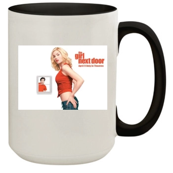 Elisha Cuthbert 15oz Colored Inner & Handle Mug