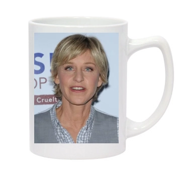 Ellen DeGeneres 14oz White Statesman Mug