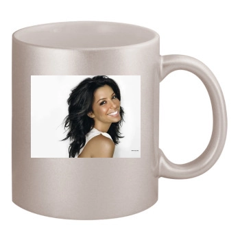 Eva Longoria 11oz Metallic Silver Mug