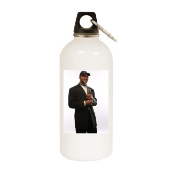 Evander Holyfield White Water Bottle With Carabiner
