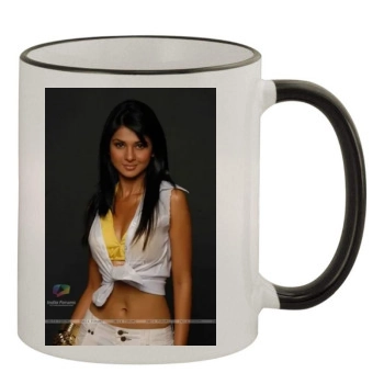 Jennifer Winget 11oz Colored Rim & Handle Mug