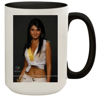 Jennifer Winget 15oz Colored Inner & Handle Mug