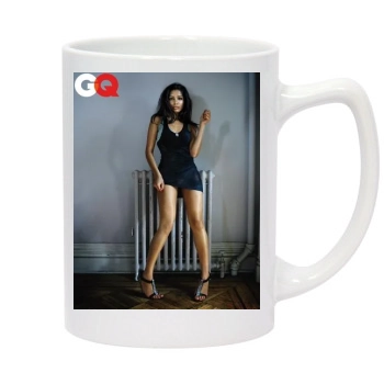 Freida Pinto 14oz White Statesman Mug