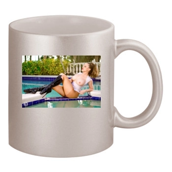 Carrie LaChance 11oz Metallic Silver Mug