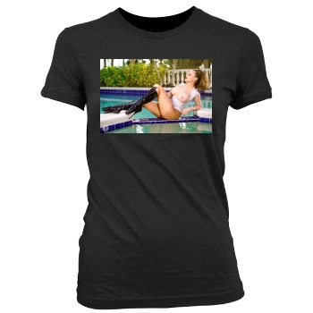Carrie LaChance Women's Junior Cut Crewneck T-Shirt