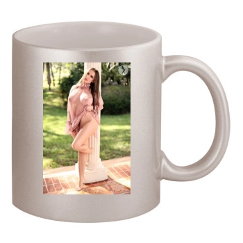 Carrie LaChance 11oz Metallic Silver Mug