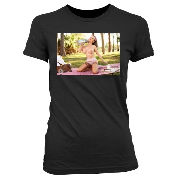 Carrie LaChance Women's Junior Cut Crewneck T-Shirt