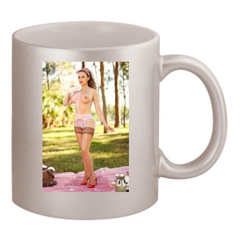 Carrie LaChance 11oz Metallic Silver Mug