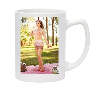 Carrie LaChance 14oz White Statesman Mug