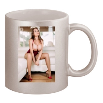 Carrie LaChance 11oz Metallic Silver Mug