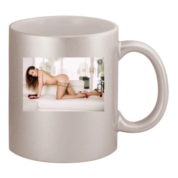 Carrie LaChance 11oz Metallic Silver Mug