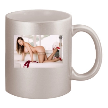 Carrie LaChance 11oz Metallic Silver Mug