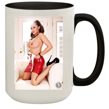 Carrie LaChance 15oz Colored Inner & Handle Mug