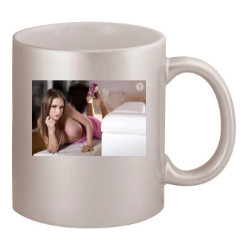 Carrie LaChance 11oz Metallic Silver Mug